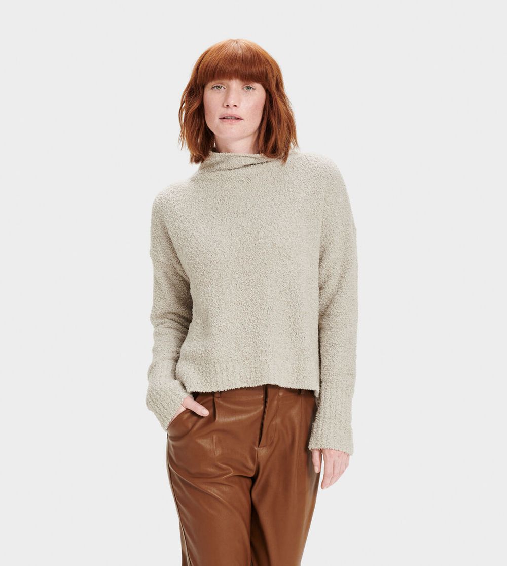 Ugg Sweater Canada - Ugg Women's Sage Turtleneck Beige